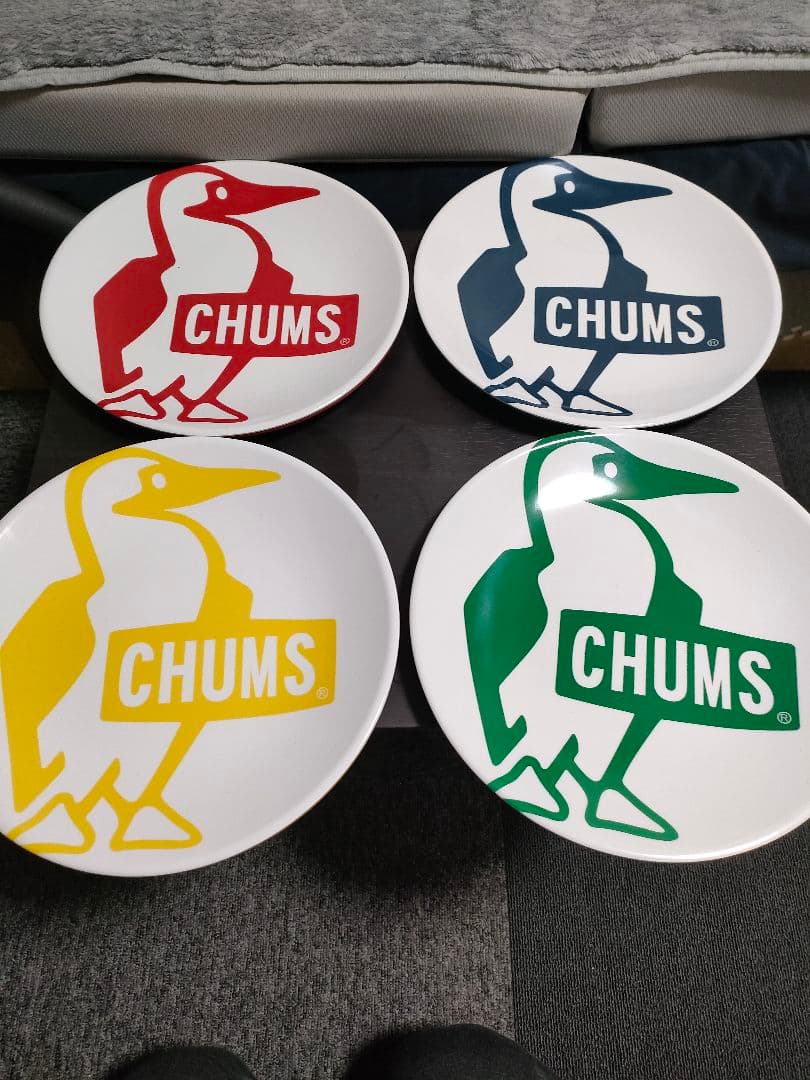 【廃盤品、未使用品】CHUMS　チャムス　メラミンディッシュ　食器