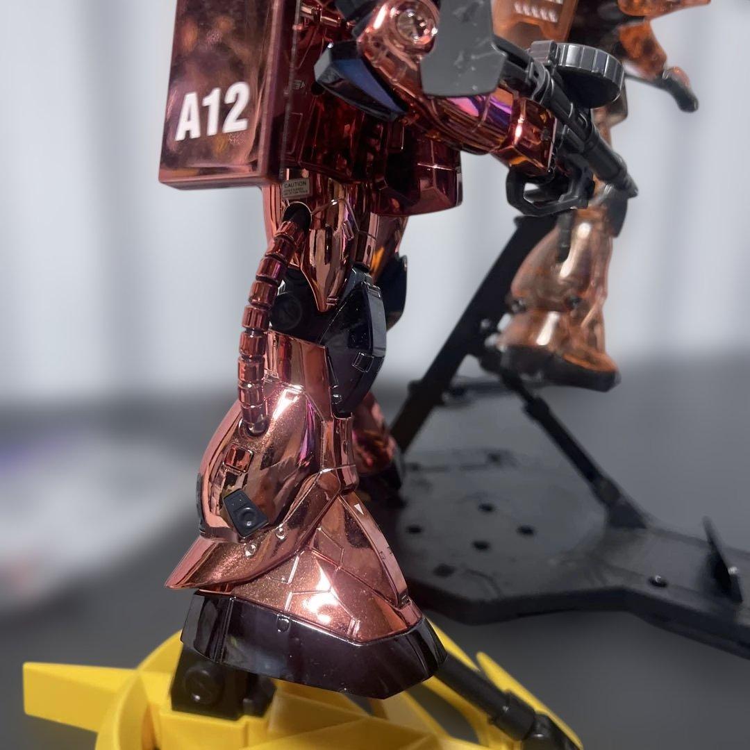 MG1/100シャア専用ザクⅡ コーティングと、クリアカラー ver.２体セット