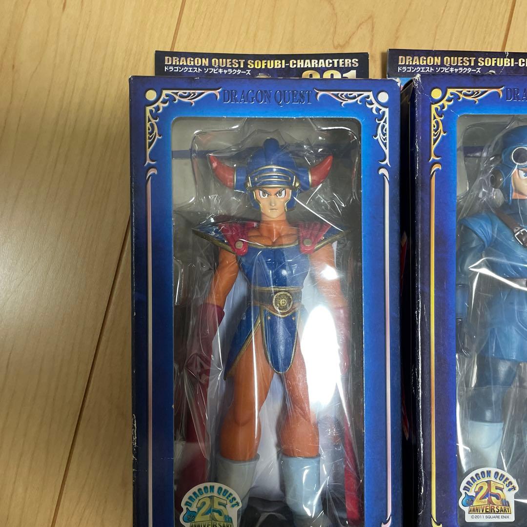 ドラゴンクエスト　ソフビ　勇者セット