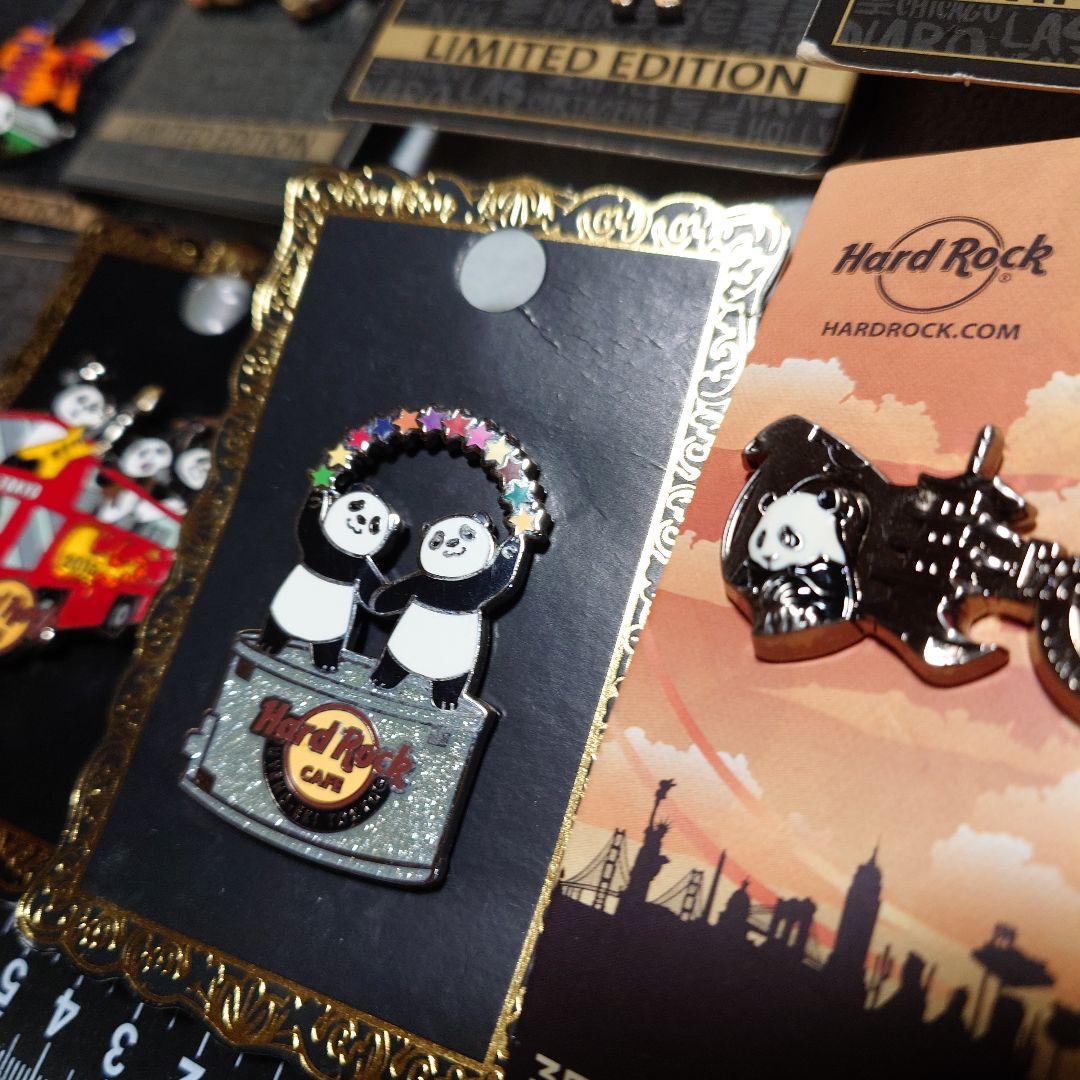 S*e様 激レア ハードロックカフェ 上野 パンダ系ピン まとめセット