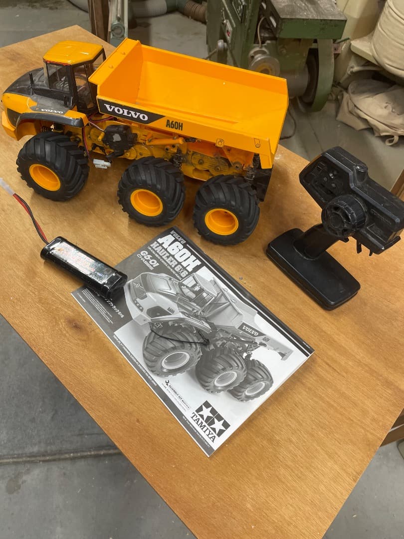 TAMIY G6ー01シャーシ　プロポ・バッテリー付き