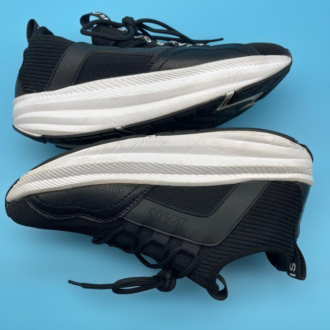 【美品】BEAXIS バランスコアスニーカービーアクシスダイエットシューズM黒