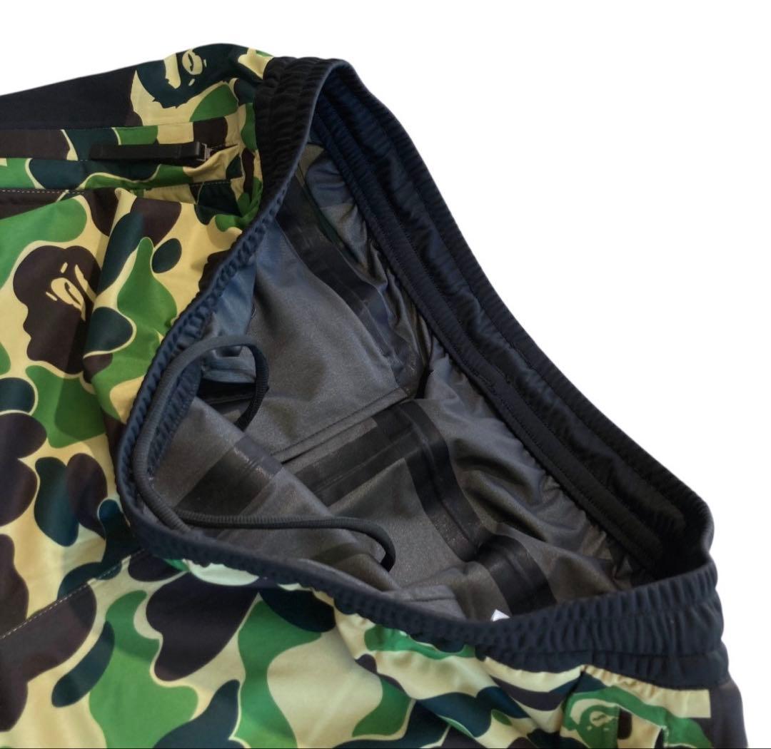 A BATHING APE×adidasWINDRDYソフトシェルジョガーパンツ