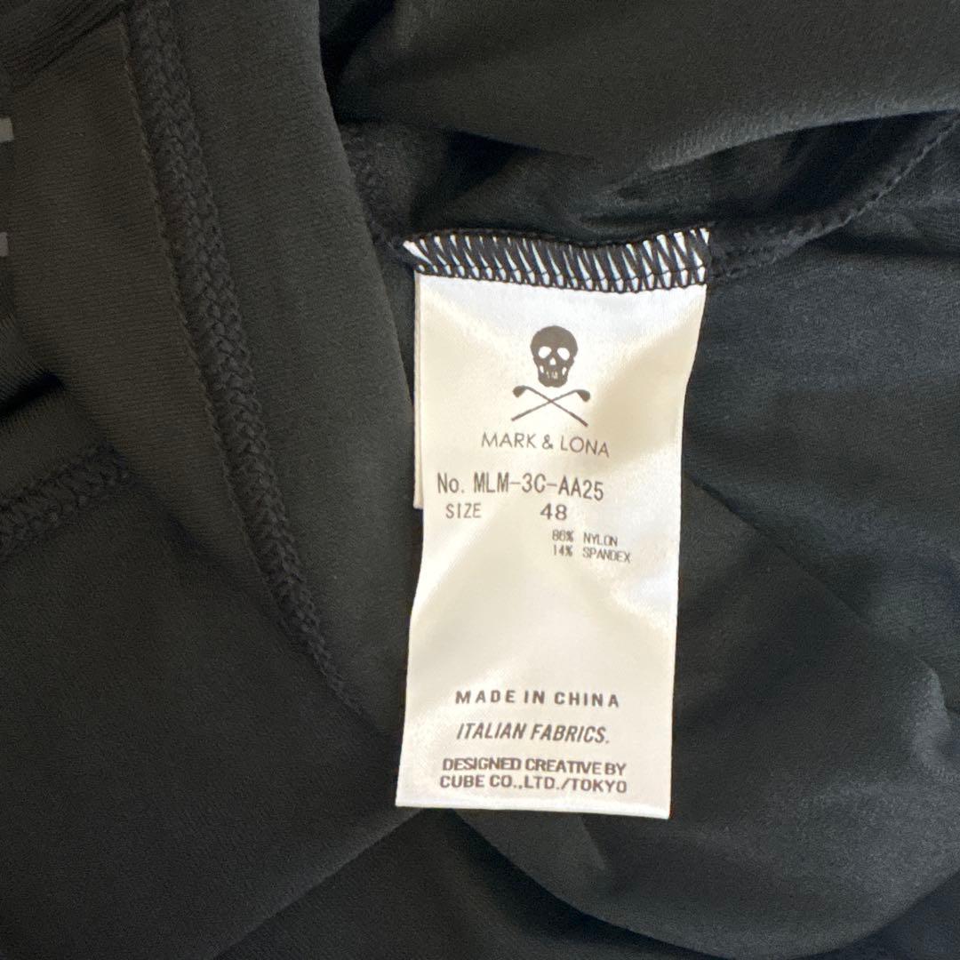 マークアンドロナ　モックネックＴシャツ