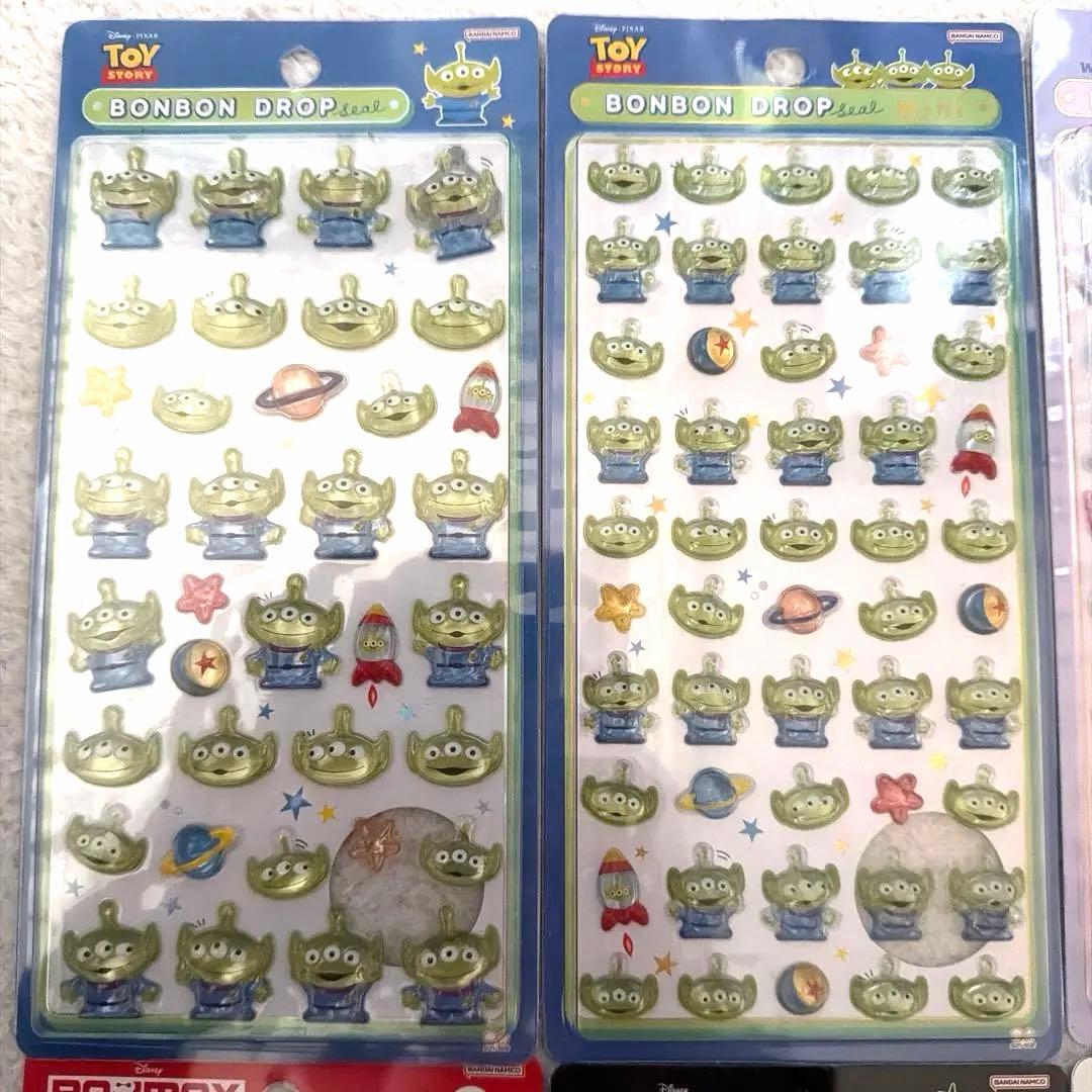 新品♡正規品♡ディズニー ボンボンドロップシール10枚セット♡おまけ付き♡