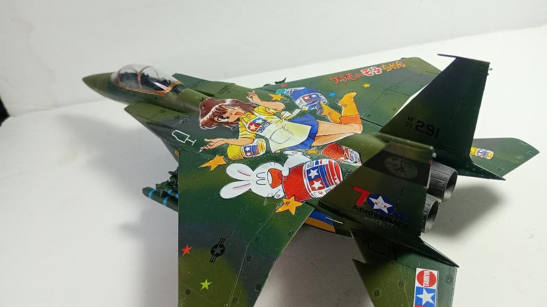ハセガワF-15Eストライクイーグル 『プラモのモ子ちゃん』仕様