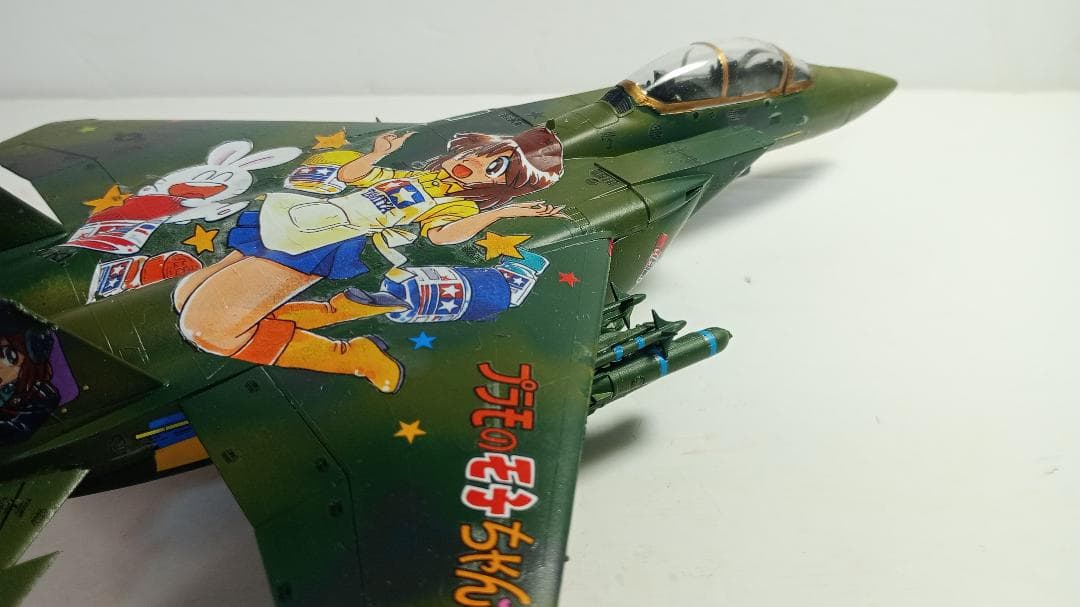 ハセガワF-15Eストライクイーグル 『プラモのモ子ちゃん』仕様