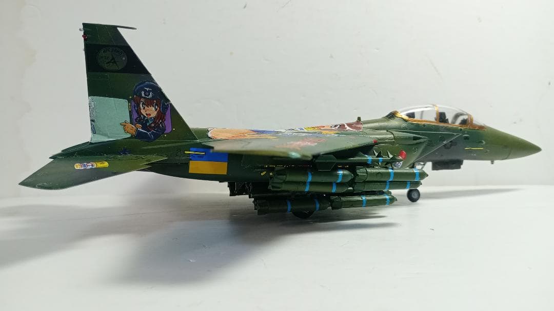 ハセガワF-15Eストライクイーグル 『プラモのモ子ちゃん』仕様