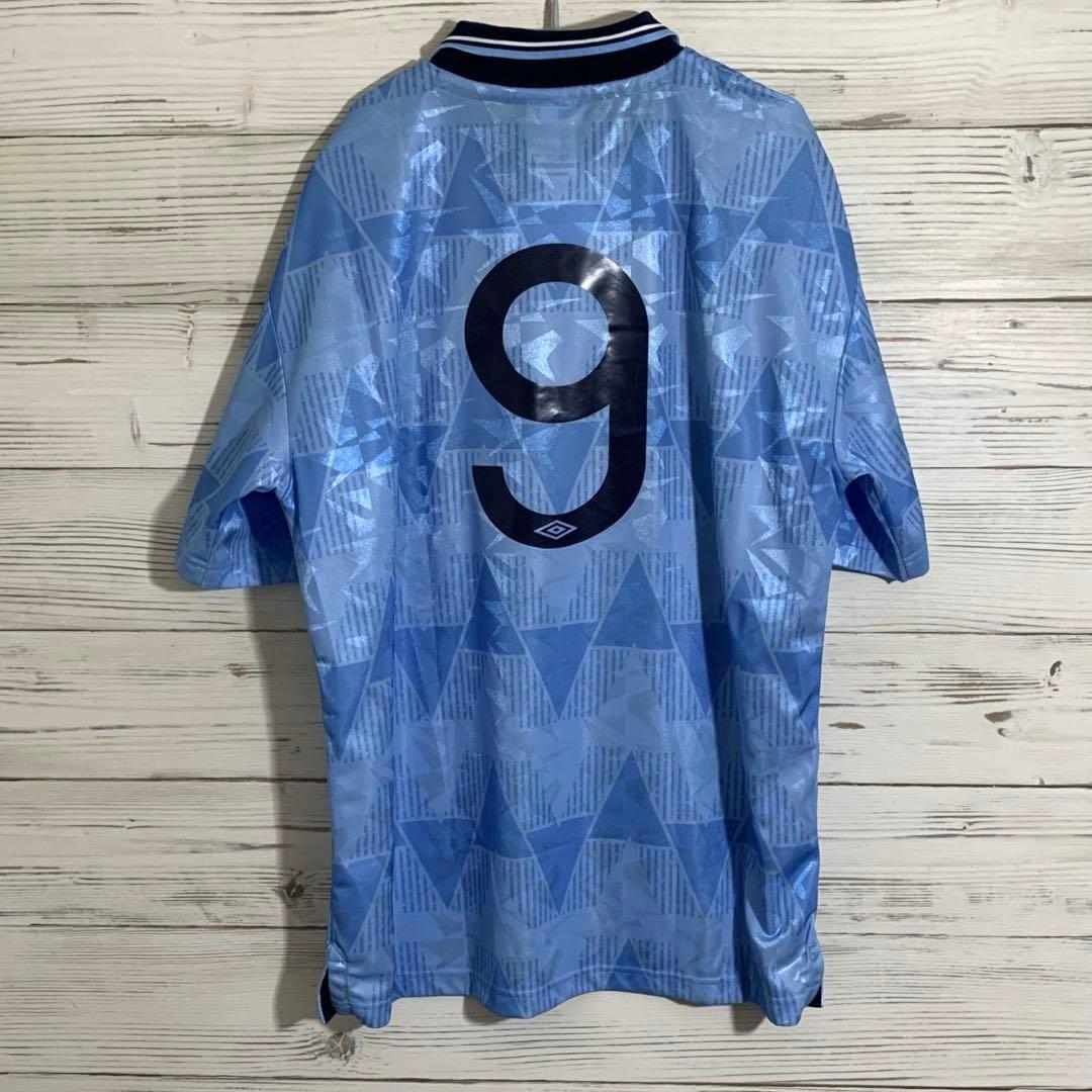 マンチェスター・シティ 89-91年 ホームシャツ Lサイズ ナイアル・クイン