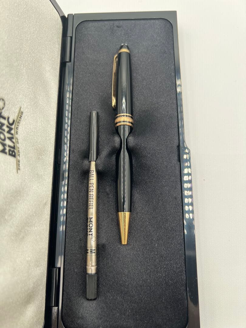 【モンブラン　ボールペン】マイスターシュティック黒インク小傷あり