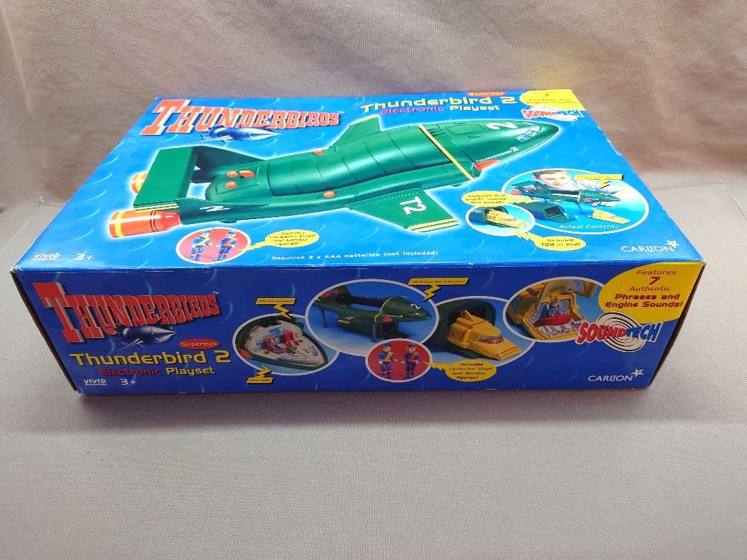 サンダーバード２号　全長４３㎝　未使用　エレトロニック セット　CARLTON