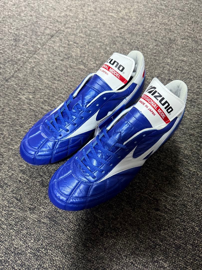 【新品】 ミズノ モレリア 限定 スパイク 26 MORELIA ジャパン 青