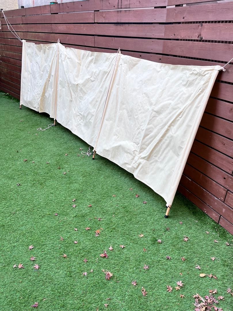 ウィンドウスクリーン　キャンプ　アウトドア　陣幕