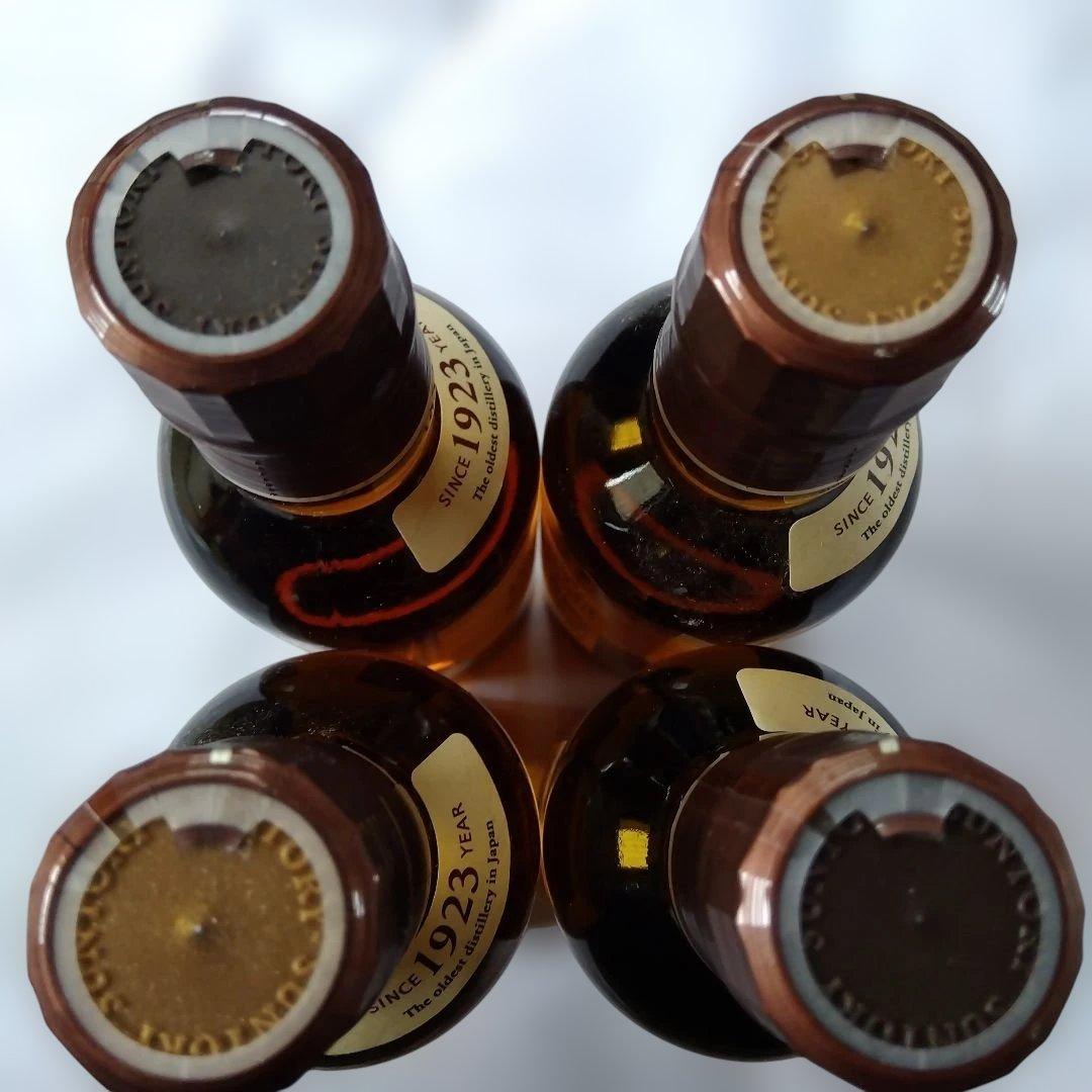 山崎 シングルモルトウイスキー 180ml 4本