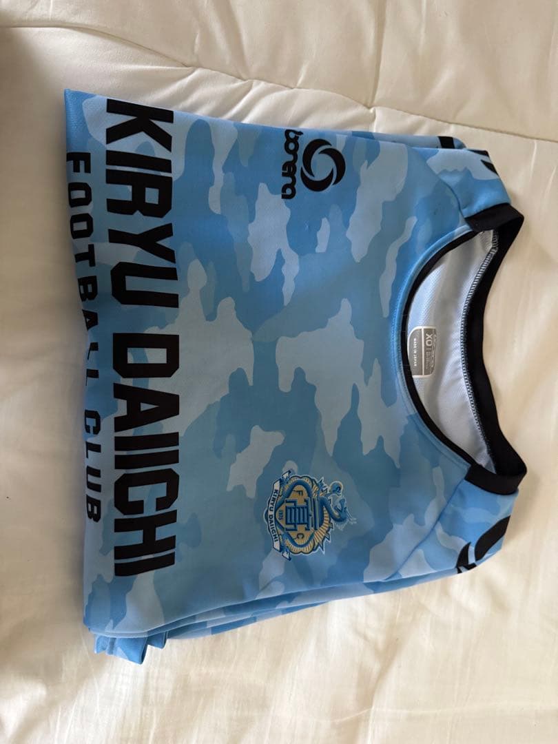 桐生第一高校サッカー部　ユニフォーム　長袖