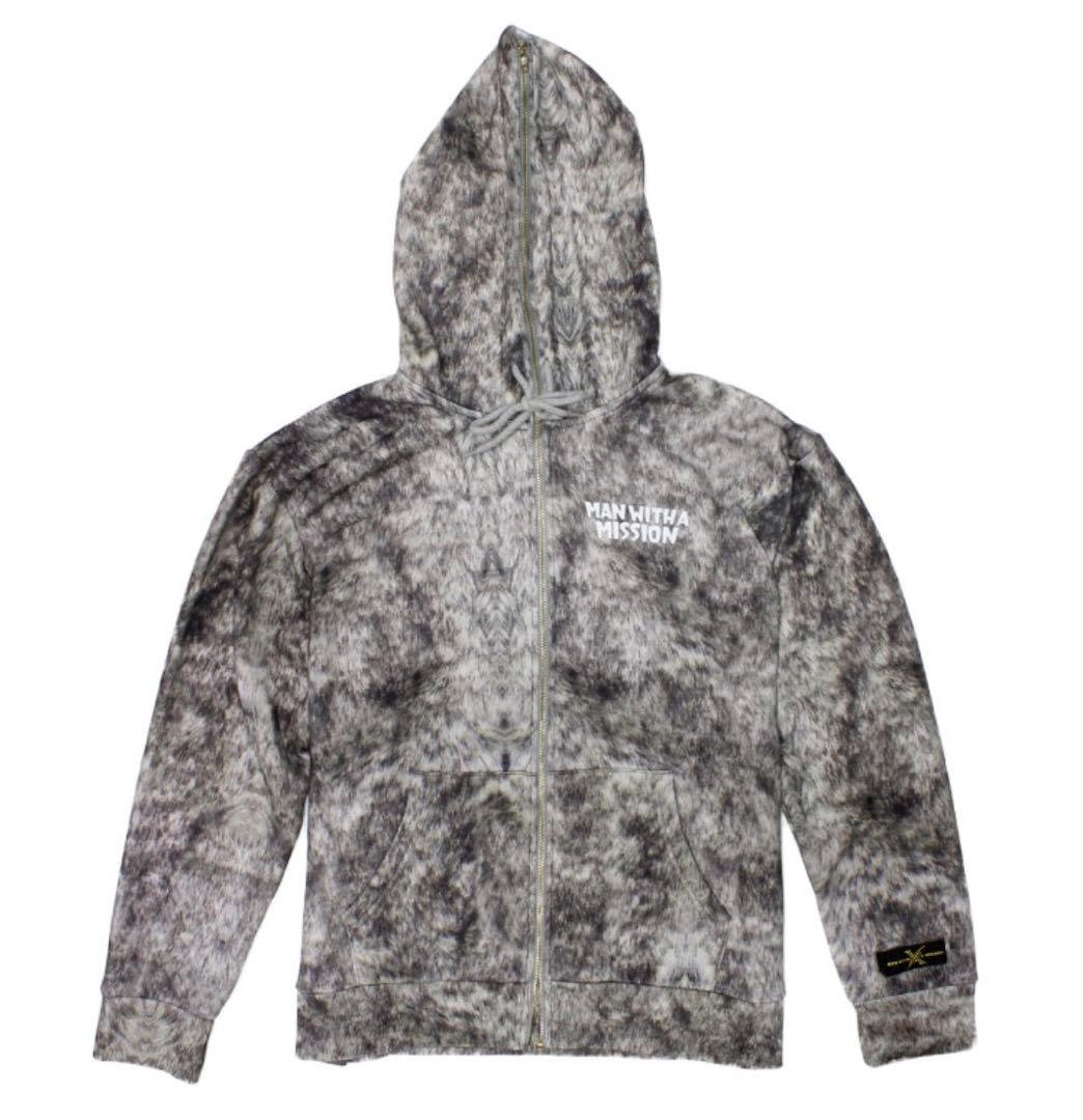 MAN WITH A MISSION 10th Limited お毛並みパーカー