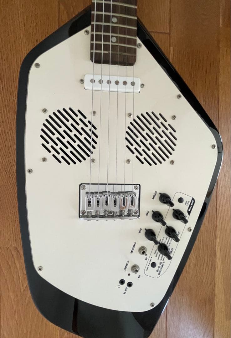 VOXアパッチAPACHE-2アンプ内蔵リズムボックス付エレキギター黒ファントム