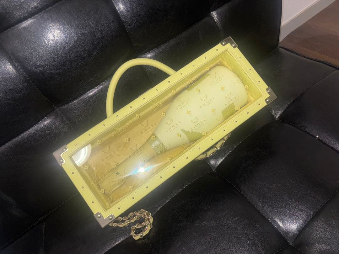 エンジェルドゥミセックサマーエディションロゼ イエロー レザー