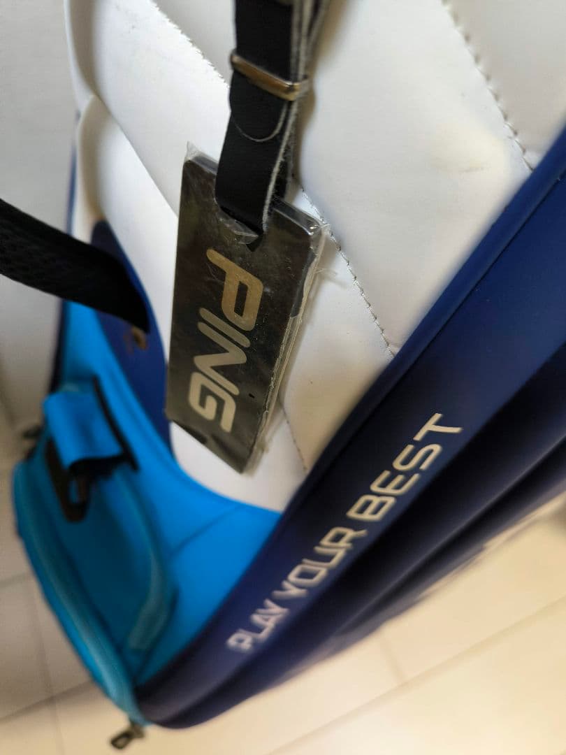 PING ゴルフバッグ 青色