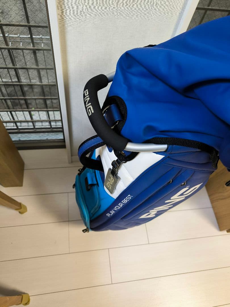 PING ゴルフバッグ 青色