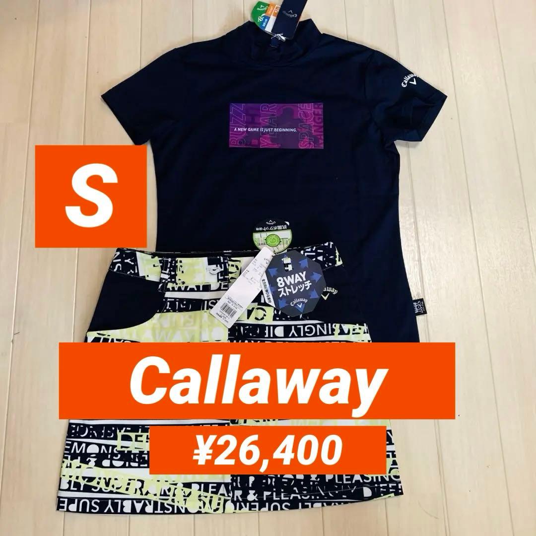 2点■新品■26,400円【キャロウェイ】S/7号　ゴルフ　ウェア スカート