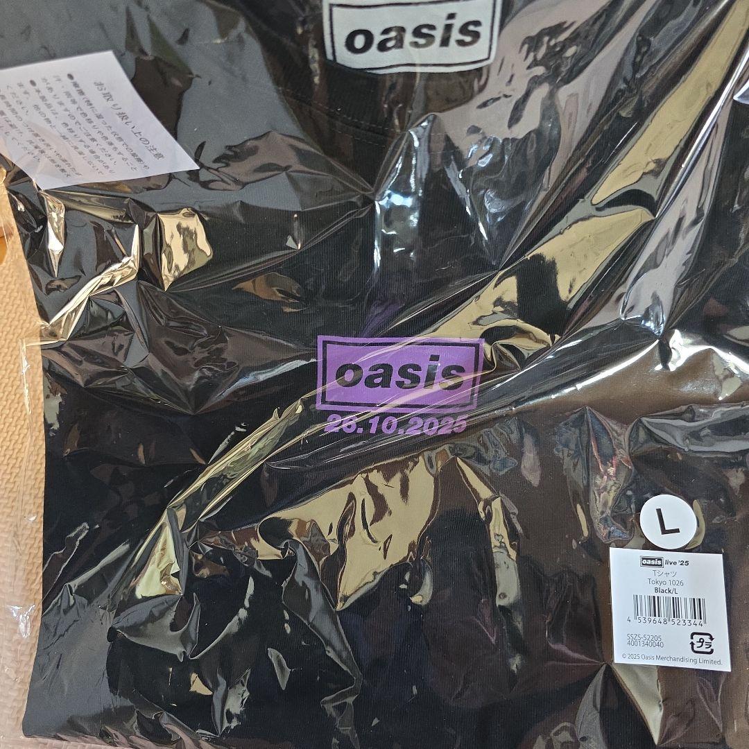 oasis live '25 TOKYO Tシャツ Lサイズ　１０月２６日