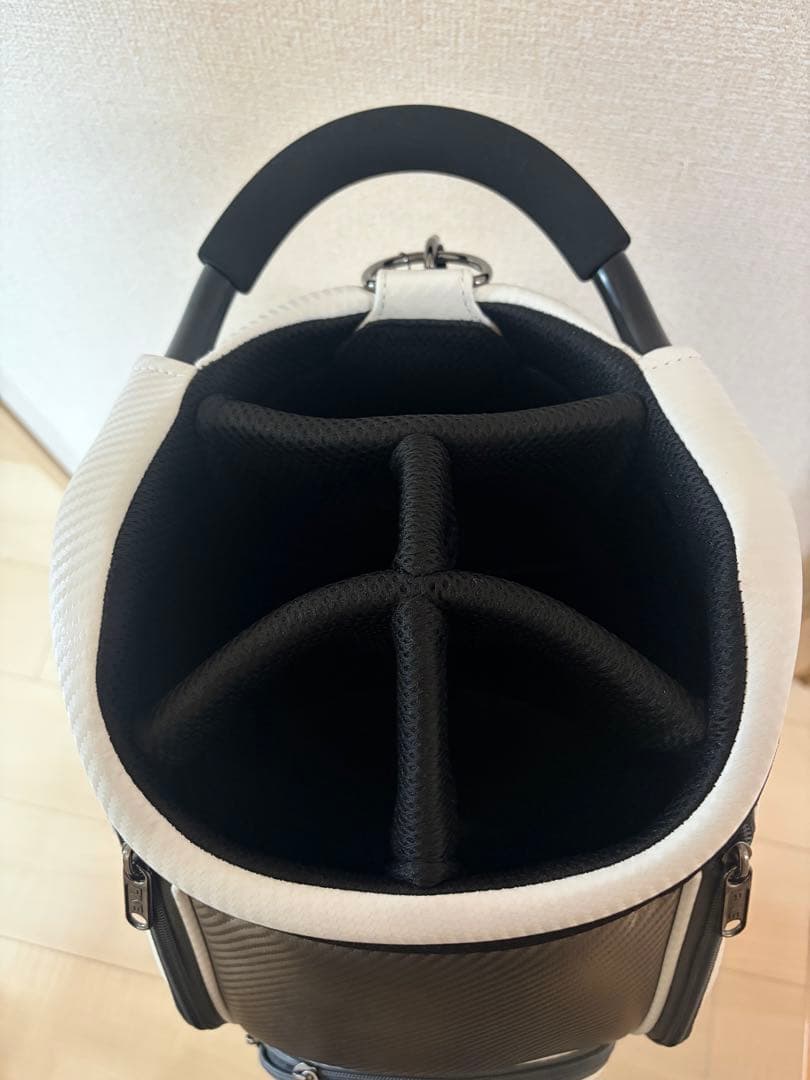 PING キャディバッグ ホワイト ピン