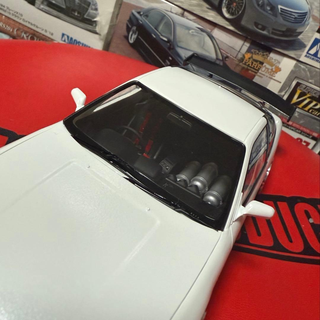 アオシマ URAS 180SX NOS仕様 Ver.2 WORKホイール 深リム