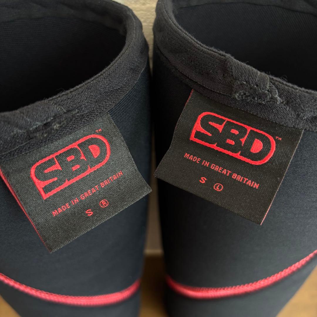 SBD 二ースリーブ 新デザイン Sサイズ 黒/赤