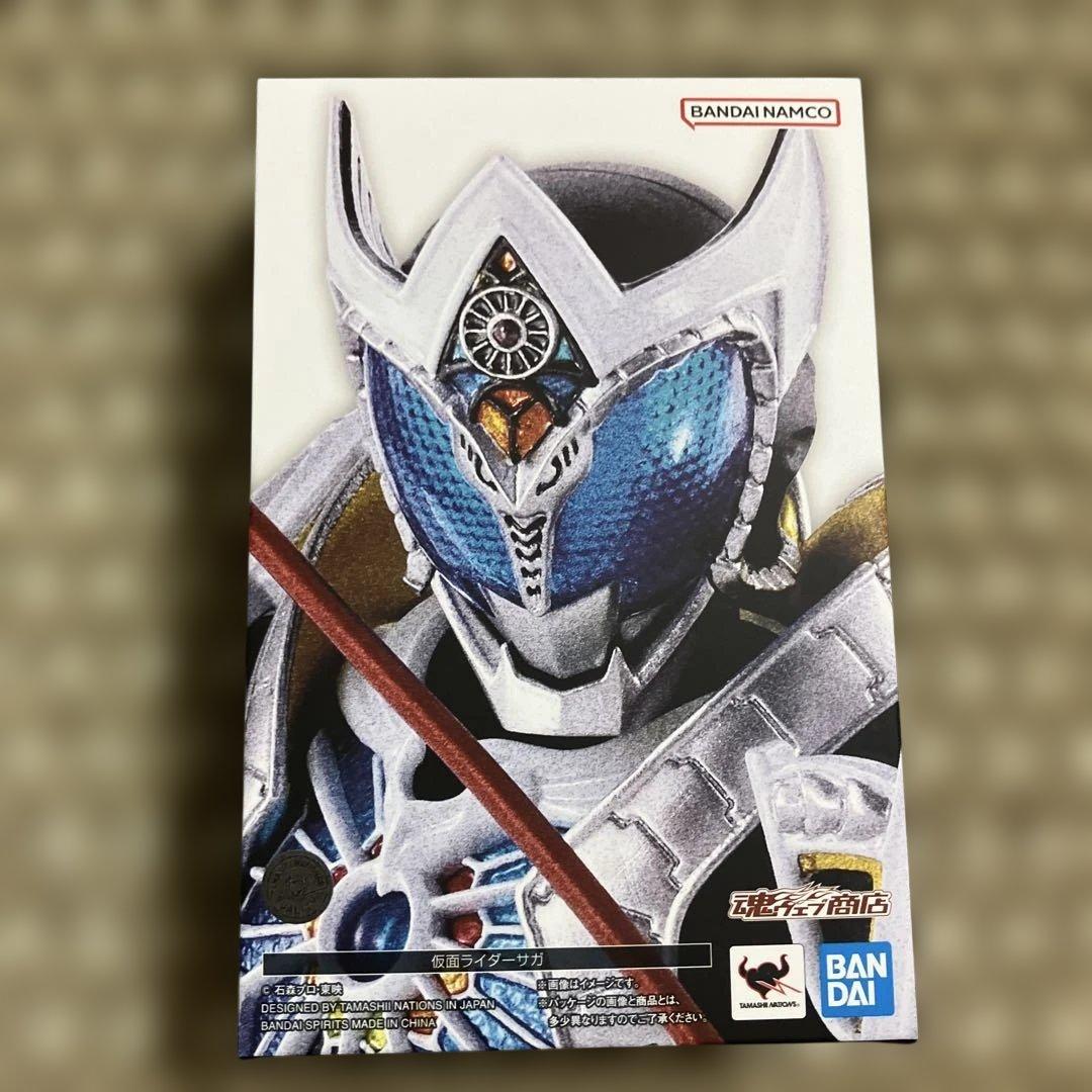 新品未開封品　真骨彫　仮面ライダー　サガ　s.h.figuarts キバ