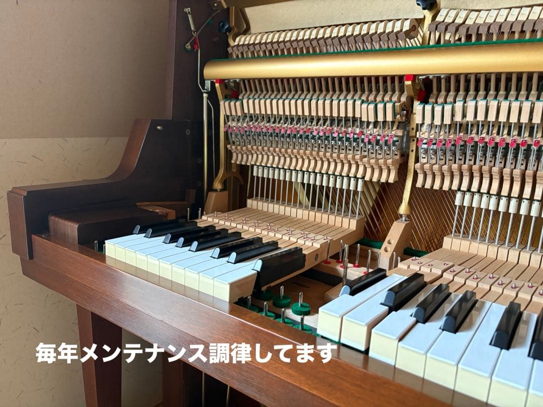 YAMAHA ピアノ W102Ｂウォルナット半艶　大幅に値下げ45→37万円！