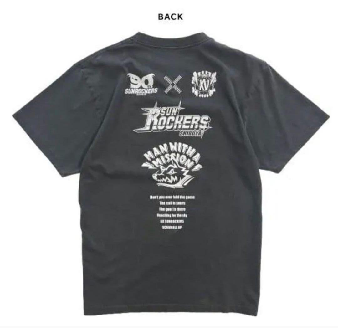 SUN ROCKERS × MAN WITH A MISSION Tシャツ S