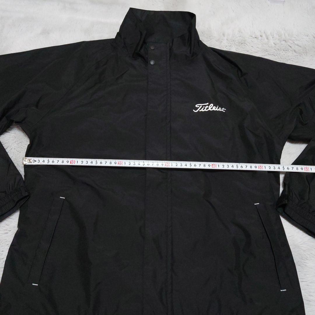 Titleistタイトリスト 黒 LLサイズ レインウェア【美品】