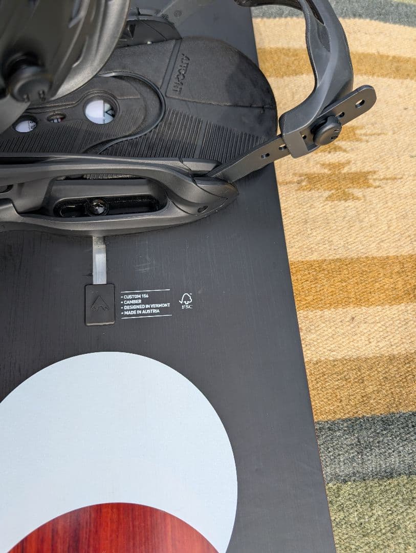 BURTON CUSTOM 156 158 バートン カスタム　カーテル L