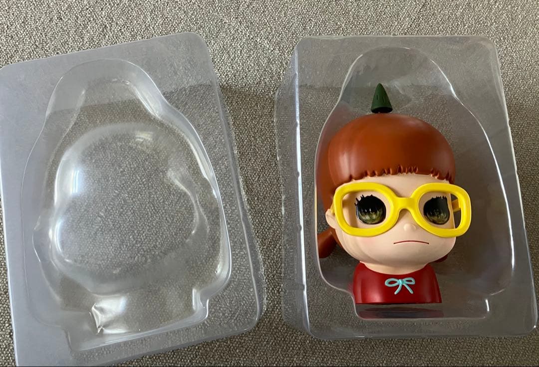 奈良美智 貯金箱 Under the Tree 正規品 ソフビ フィギュア