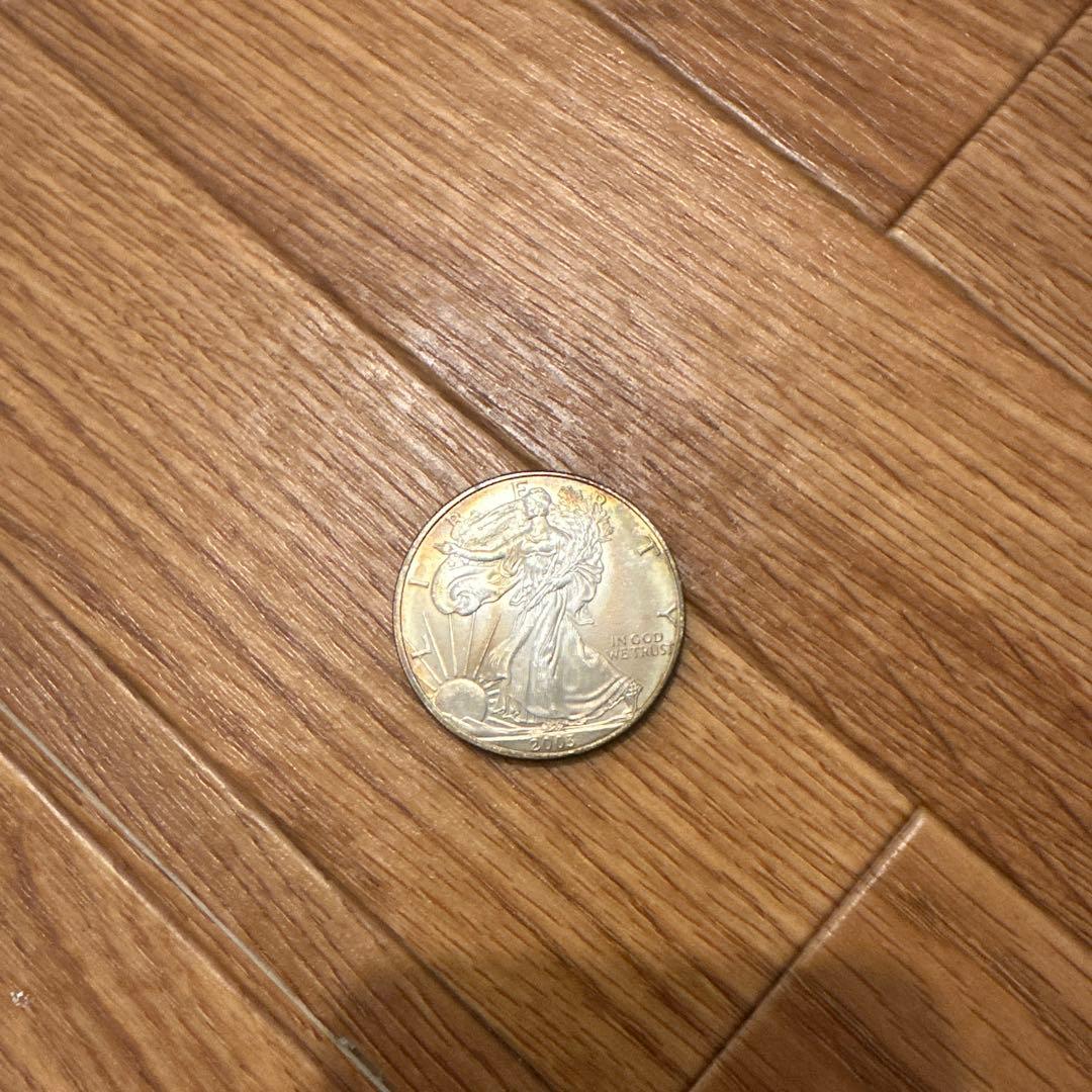 アメリカ 銀貨 イーグル ウォーキングリバティ 1オンス 1ドル銀貨 2003年
