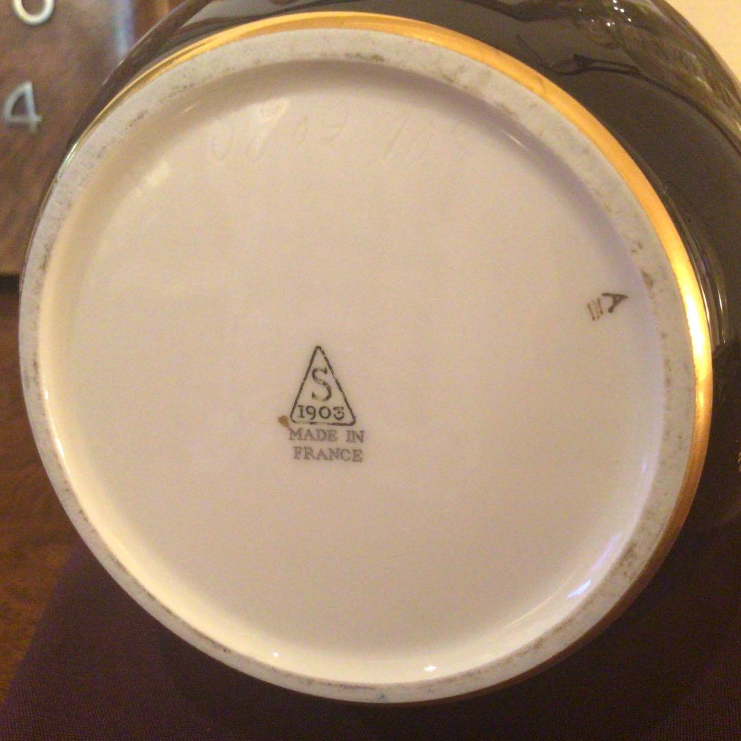 最安値　オールド　セーブル　1903年　完品　高さ22,5センチ