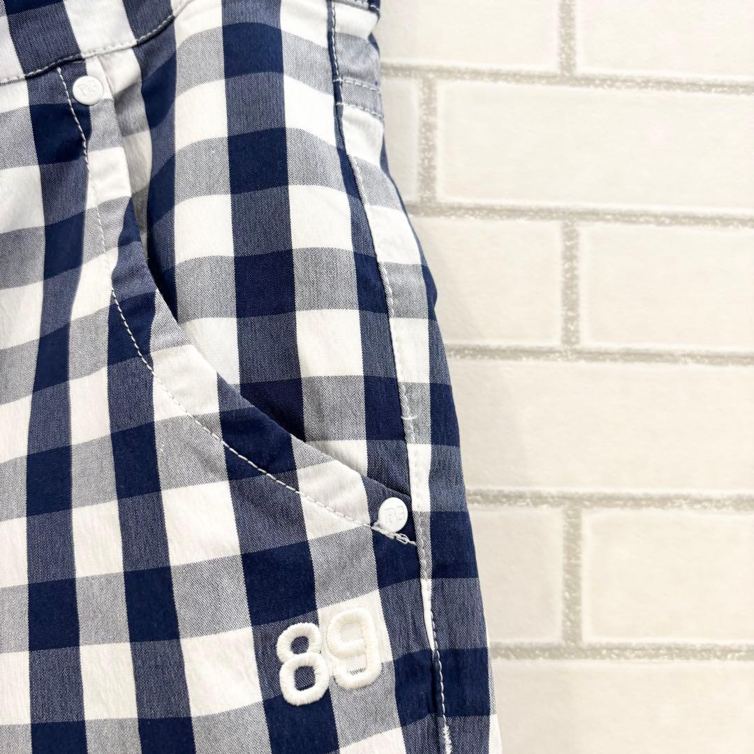 PEARLY GATES パーリーゲイツ　ギンガムチェック柄パンツ