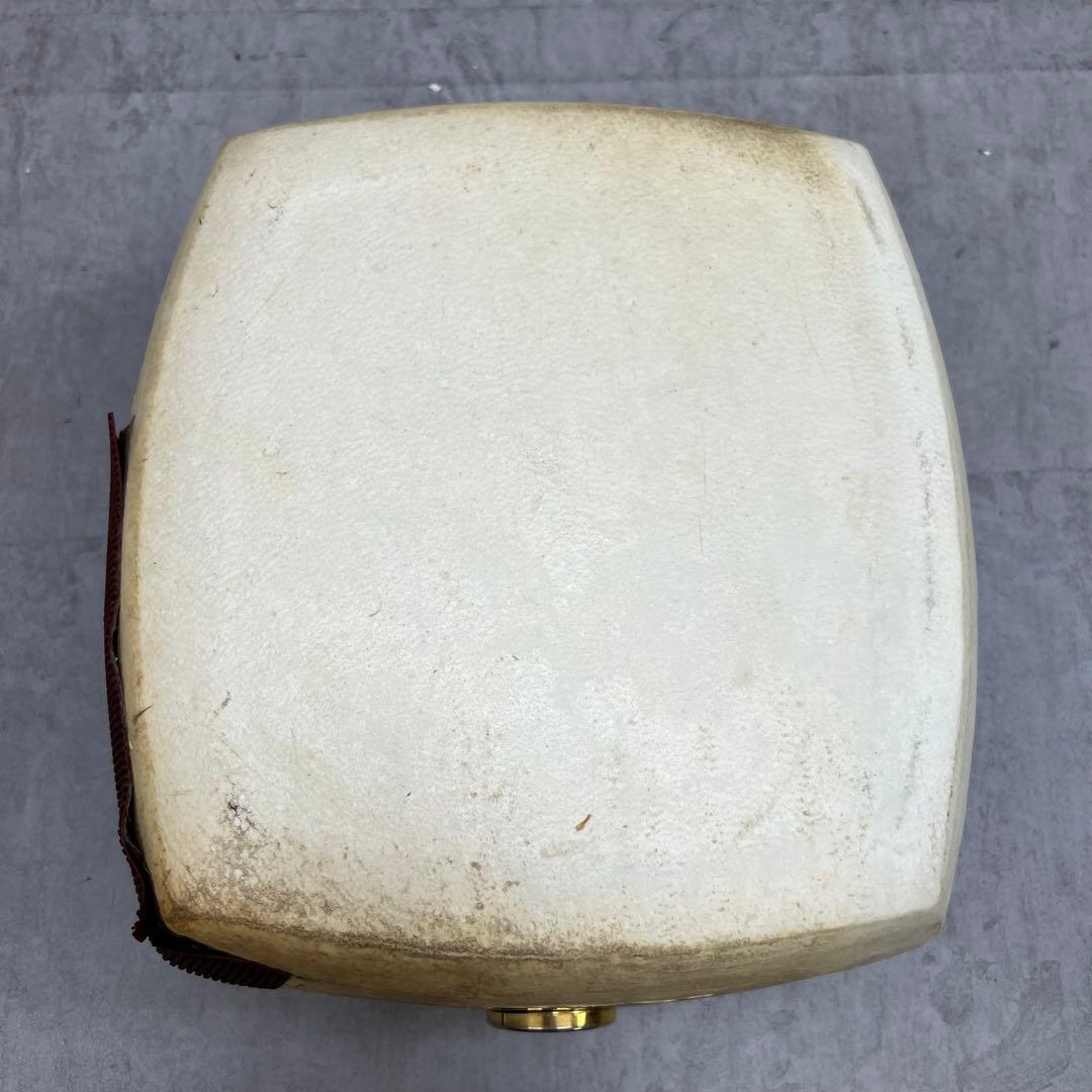 高級品　津軽三味線用　子持ち綾杉胴　和楽器　23㎝×24㎝　約1537g