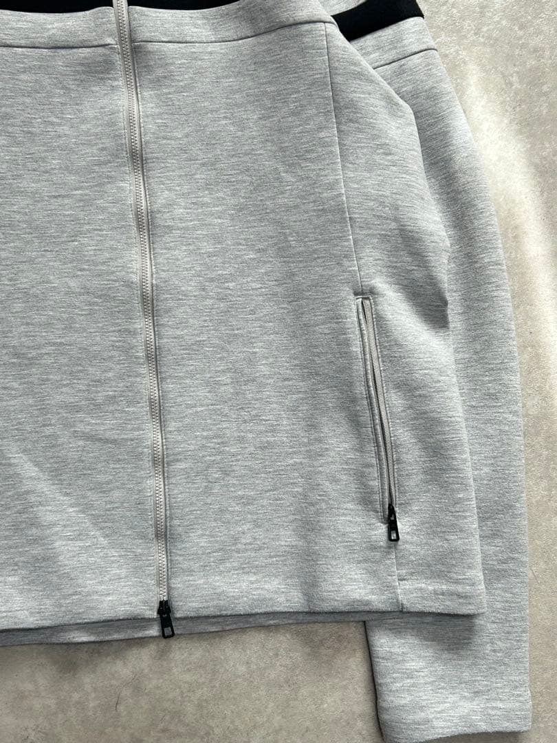 良品 ジェイリンドバーグ バックブリッジロゴストレッチフルジップゴルフパーカーL