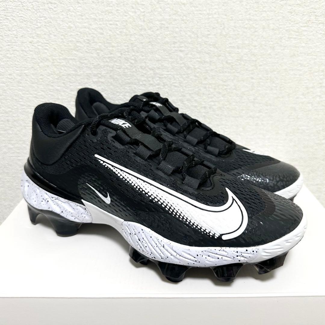 ナイキ アルファ ハラチ エリート 26.5 野球 スパイク 靴 シューズ 黒