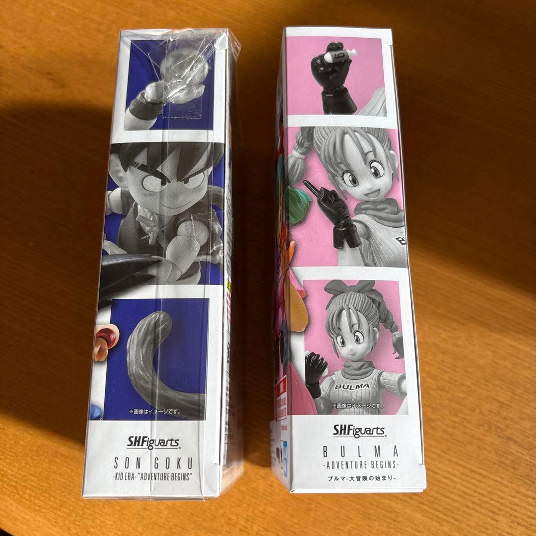 ドラゴンボール S.H.フィギュアーツ 孫悟空＆ブルマ＆ポイポイカプセルセット