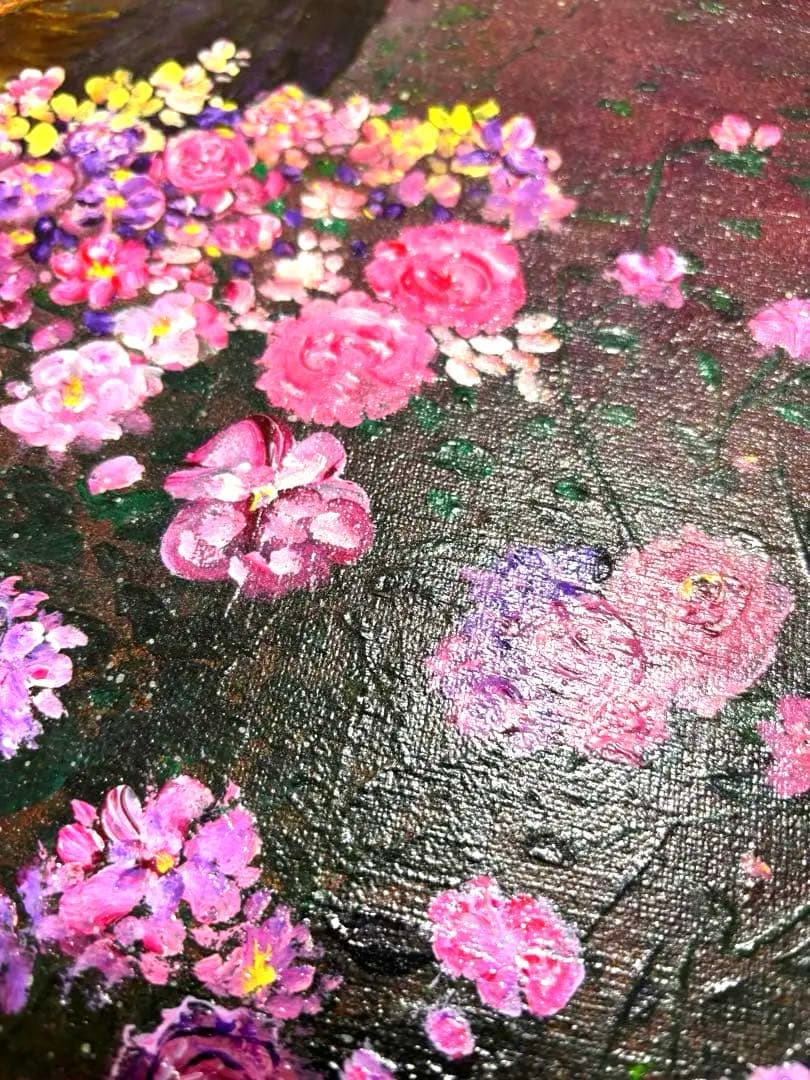 アクリル画 キャンバスF8号サイズ原画 絵画 抽象画