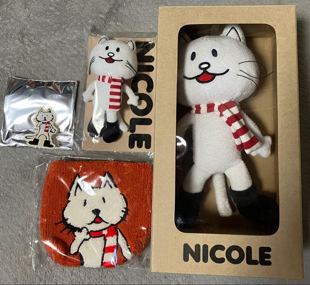 ニコル　ぬいぐるみ　BUMP OF CHICKEN ポーチ　アクリルクリップ