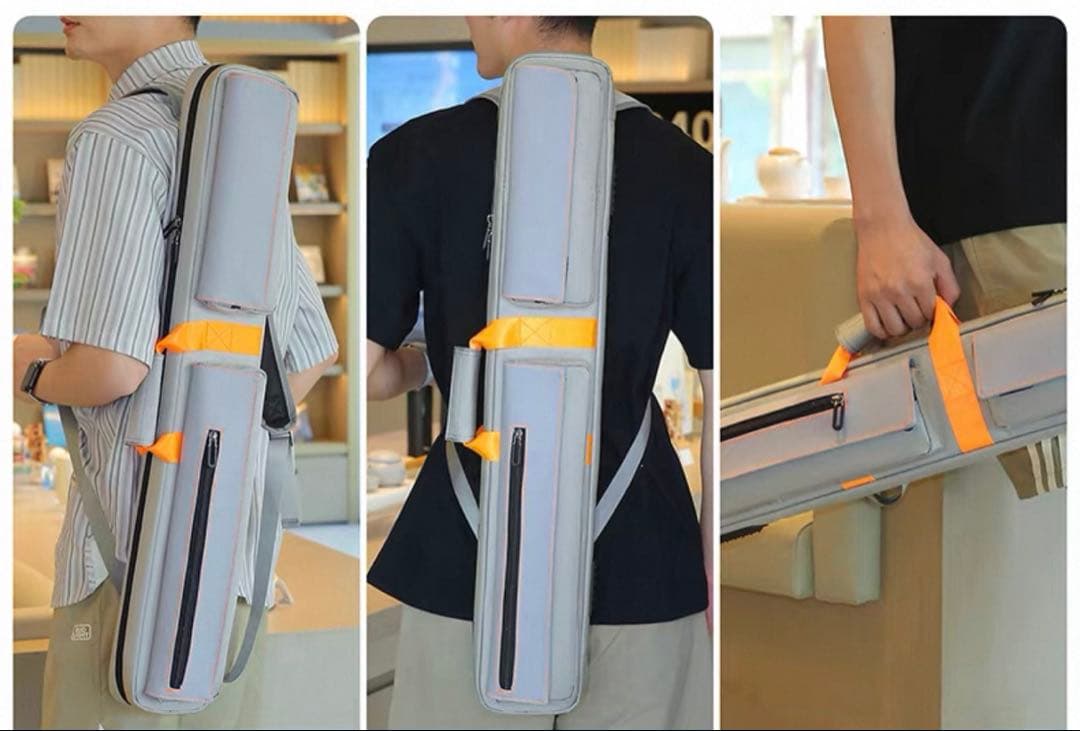 ビリヤードキューケース　3B4S グレー