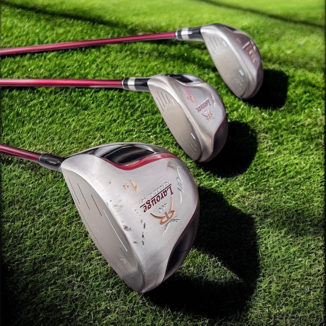 Larouge ラルージュ レディースゴルフクラブセット 8本 初心者向け