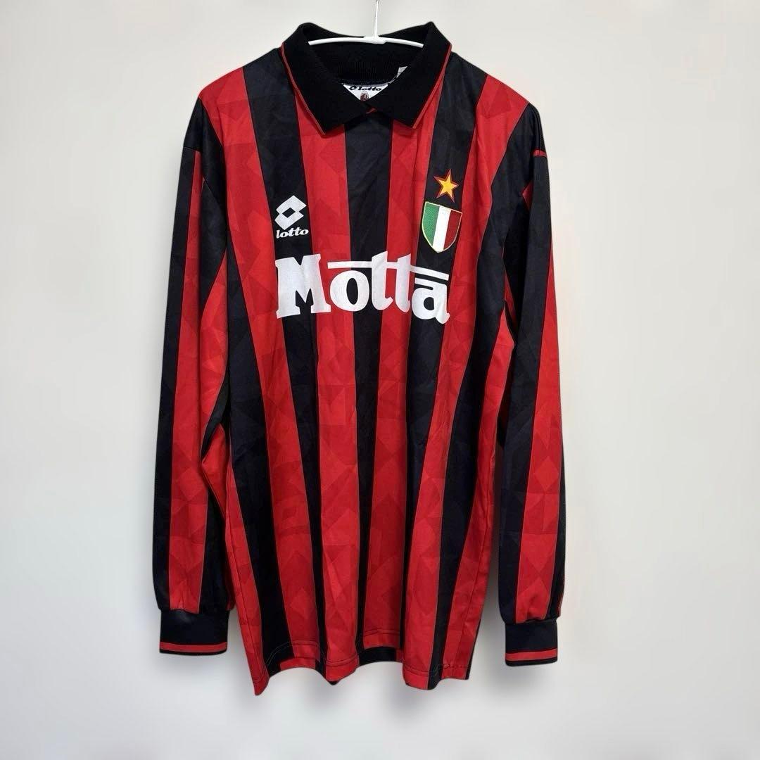 97/98 ACミラン Lotto イタリア製 長袖 スクデット付 ヴィンテージ