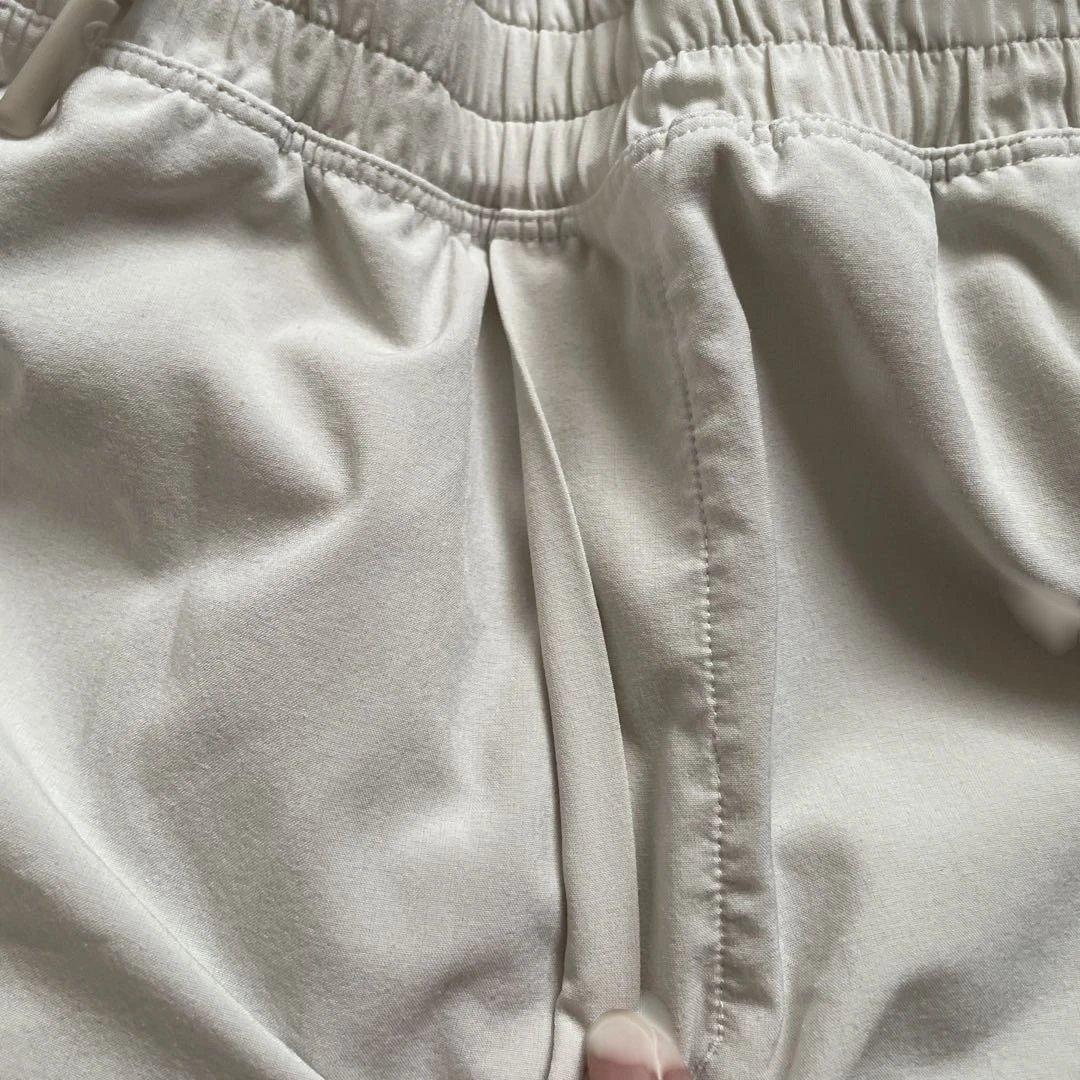 Lululemon グレー ショーツ ウエストゴム
