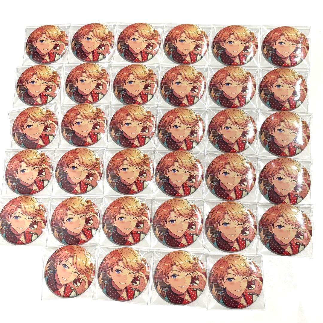 あんスタ 鳴上嵐 テーマスカウト缶バッジ 2023 winter idol