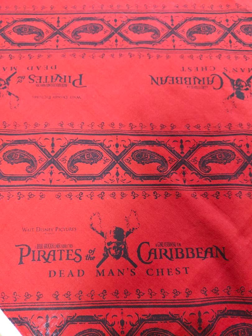 【非売品】パイレーツ・オブ・カリビアンTシャツ＆バンダナ海賊ユニフォームセット
